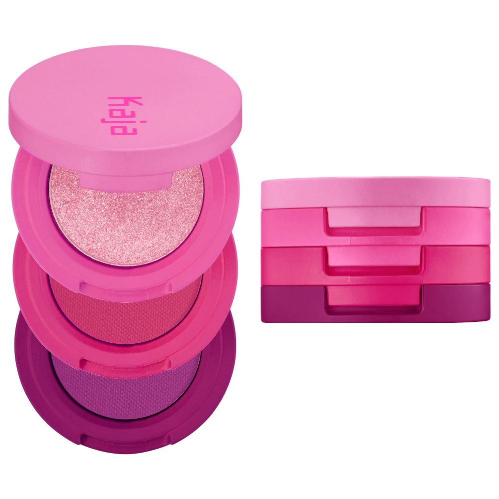 KAJA Beauty Bento Bouncy Shimmer Eyeshadow Trio ✨👁️