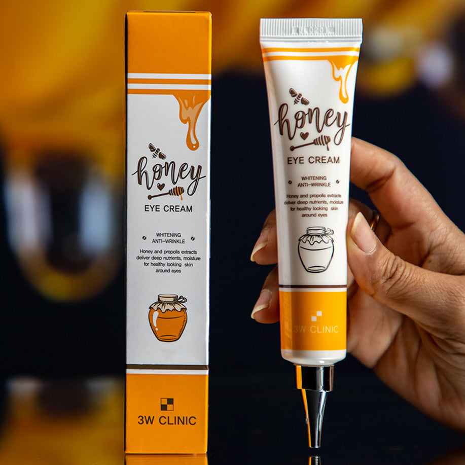 3W Clinic Honey Eye Cream Whitening Anti-Wrinkle 🍯✨