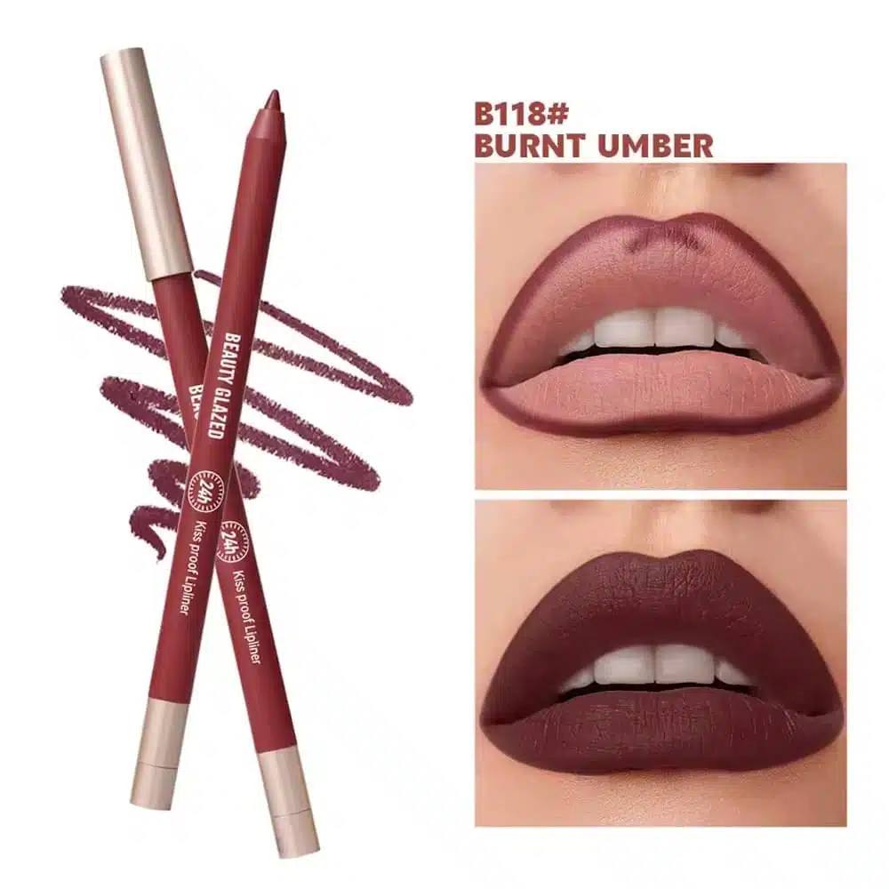 BEAUTY GLAZED Waterproof and Long-Lasting Lip liner Bangladesh 💄
