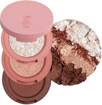 KAJA Beauty Bento Bouncy Shimmer Eyeshadow Trio ✨👁️
