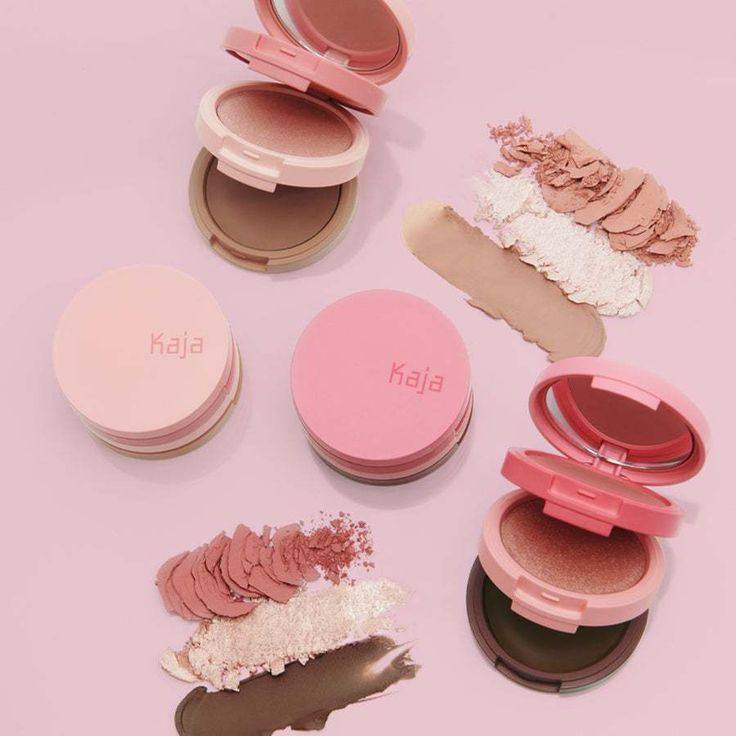 KAJA Beauty Bento Bouncy Shimmer Eyeshadow Trio ✨👁️