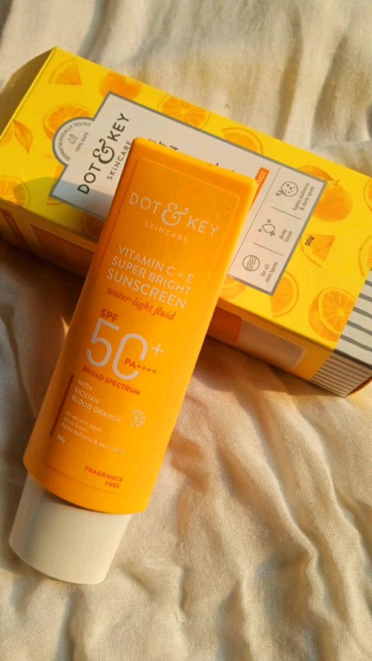 Dot & Key Vitamin C + E Super Bright Sunscreen SPF 50+ PA+++ Bangladesh ☀️