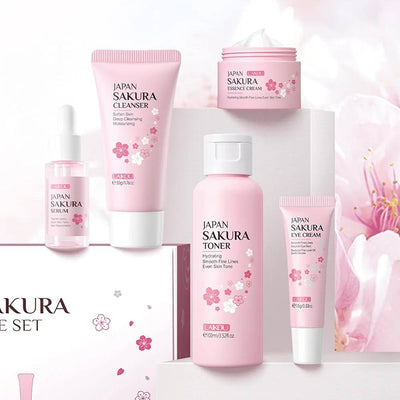 LAIKOU Japan Sakura Skincare Set 🌸✨