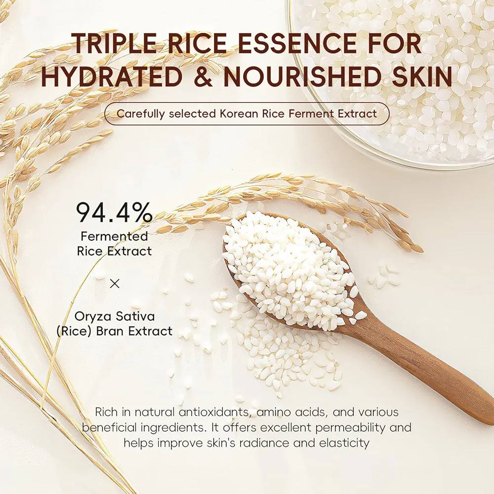 LAIKOU Rice Skincare Set 🌾✨