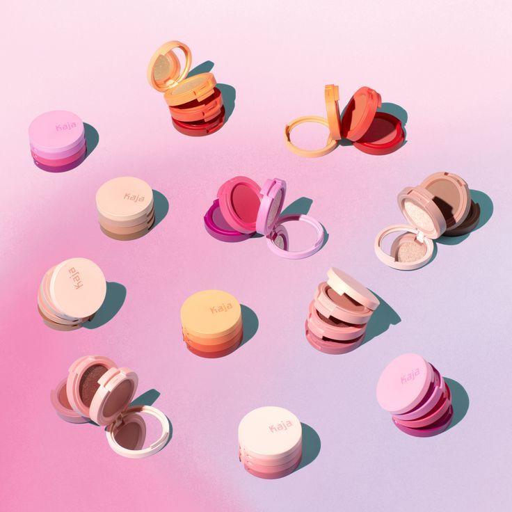 KAJA Beauty Bento Bouncy Shimmer Eyeshadow Trio ✨👁️