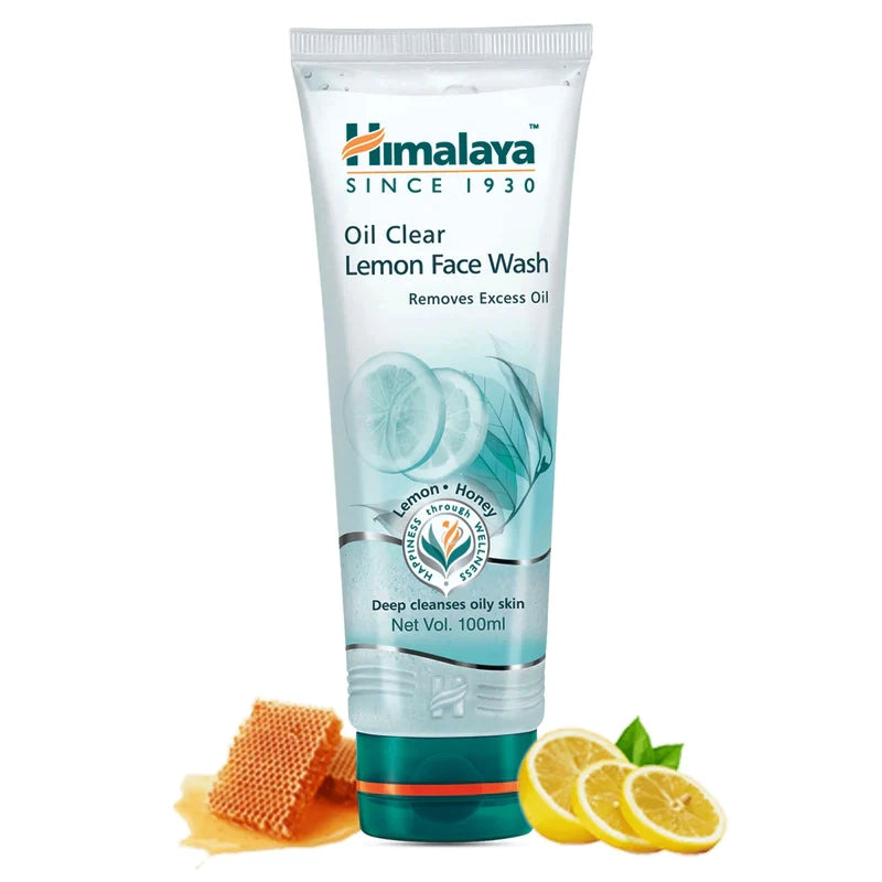Himalaya Oil Clear Lemon Face Wash 🍋✨