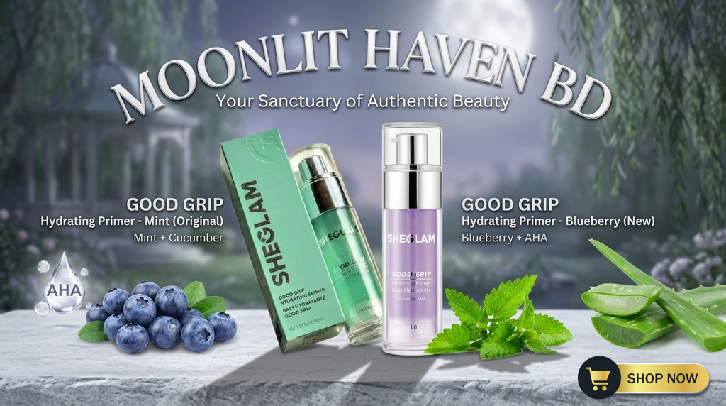 SHEGLAM Good Grip Hydrating Primer 💜💚✨