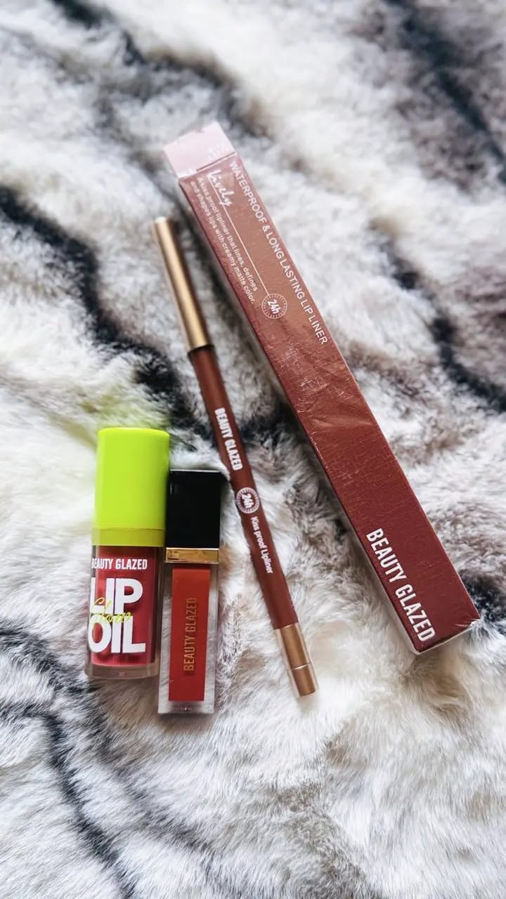 Beauty Glazed Signature Lip Trio Set 💄✨