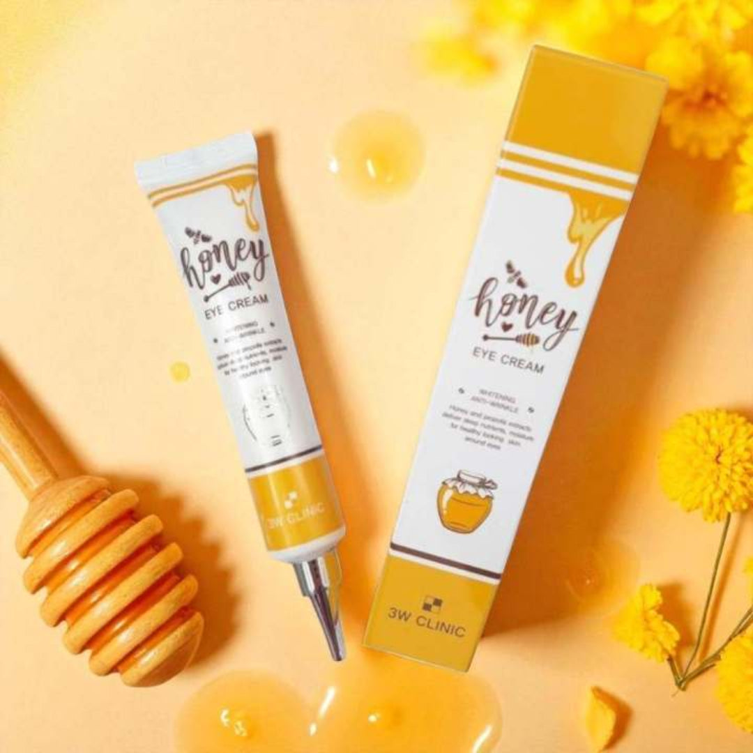 3W Clinic Honey Eye Cream Whitening Anti-Wrinkle 🍯✨