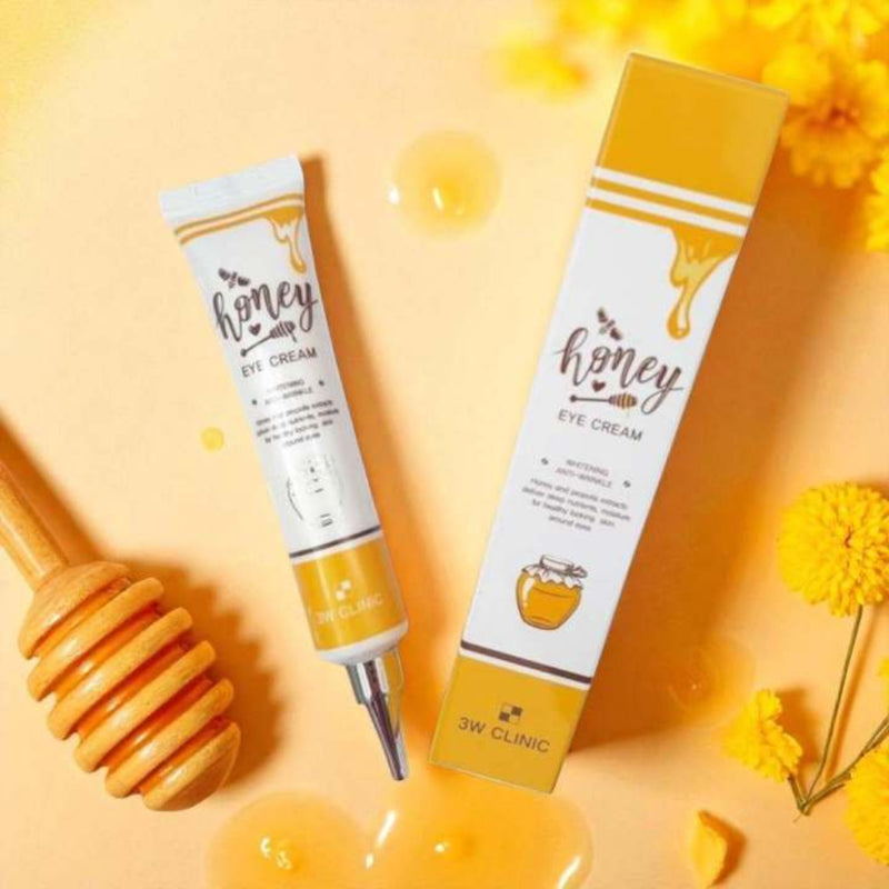 3W Clinic Honey Eye Cream Whitening Anti-Wrinkle 🍯✨