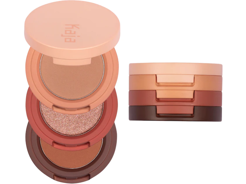 KAJA Beauty Bento Bouncy Shimmer Eyeshadow Trio ✨👁️